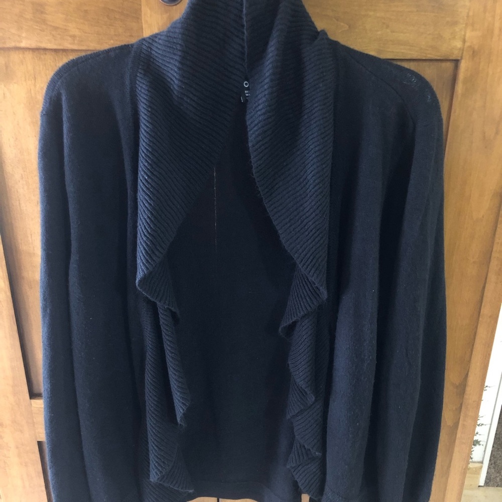 Adorable black cardigan excellent condition fits like large
